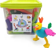 Klocki - Wyjątkowe zwierzaki - Klocki Obludarium 62 el. - miniaturka - grafika 1