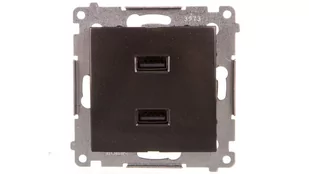 Kontakt Simon Simon Simon 54 Ładowarka 2 x USB DC2USB.01/48 - Gniazdka elektryczne - miniaturka - grafika 1