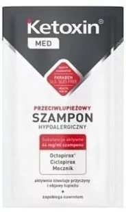 Lbiotica KETOXIN MED Szampon przeciwłupieżowy 6 ml 7071977 - Szampony do włosów - miniaturka - grafika 1