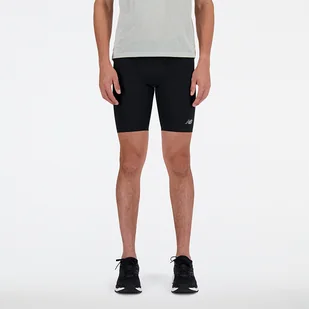 Spodenki męskie New Balance MS41271BK  czarne - Spodenki męskie - miniaturka - grafika 1