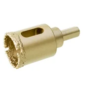 Otwornice - Drel Otwornica z wlutowanym nasypem diamentowym 30 mm - miniaturka - grafika 1