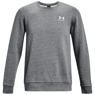 Męska bluza Under Armour Essential Fleece Crew Rozmiar: L / Kolor: szary - Bluzy sportowe męskie - miniaturka - grafika 1