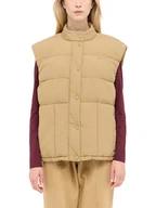 Kamizelki damskie - Mustang Kamizelka pikowana "Robin" w kolorze beżowym - miniaturka - grafika 1