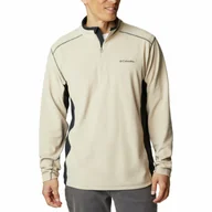 Bluzy męskie - Męska bluza polarowa Columbia Klamath Range II Half Zip ancient fossil - L - miniaturka - grafika 1