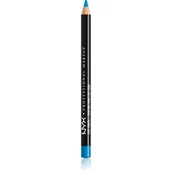 Kredki do oczu - NYX Professional Makeup Professional Makeup Electric Blue Slim Eye Pencil Kredka do oczu 1g - miniaturka - grafika 1