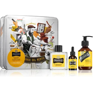 PRORASO Zestaw Prezentowy Wood and Spice w metalowym pudełku 9564 - Zestawy kosmetyków męskich - miniaturka - grafika 1