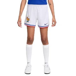 Nike Spodenki damskie France Dri-Fit Stadium Short Home, White/Bright Blue, FJ1513-100, 2XL - Spodenki damskie - miniaturka - grafika 1