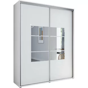 Szafa Przesuwna 150 A2 Skąpski Meble Biały, Biały, 215 cm - Szafy - miniaturka - grafika 1