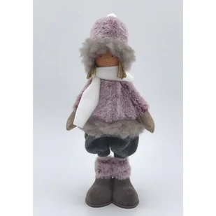 Figurka tekstylna dziecko 14 x 11 x 38 cm - Ozdoby bożonarodzeniowe - miniaturka - grafika 1