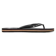 Klapki i japonki męskie - QUIKSILVER 839474 Czarny - miniaturka - grafika 1
