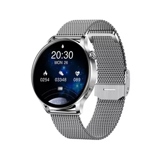 Garett Lady Elegance RT Srebrny-stalowy - Smartwatch - miniaturka - grafika 2
