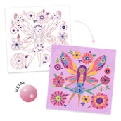 Zabawki interaktywne dla dzieci - Djeco Kolorowanki dla dzieci wróżki - miniaturka - grafika 1