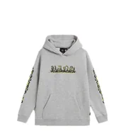 Bluzy dla dziewczynek - Bluza Dziecięca(8-14lat) VANS Inferno Pullover Cement Heather VN000PXE02F1 L - miniaturka - grafika 1