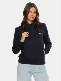 Guess Jeans Bluza W4YQ04 KC811 Granatowy Regular Fit - Bluzy damskie - miniaturka - grafika 1