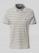 Koszulki męskie - Koszulka polo o kroju regular fit z mieszanki bawełny i lnu - miniaturka - grafika 1