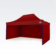 Pawilony ogrodowe - BRIMO Namiot sprzedażowy 3x4,5m - plus 3 ściany - Czerwony - miniaturka - grafika 1