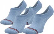Skarpetki męskie - Tommy Hilfiger Skarpetki Stopki 2p Niebieskie R.35-38 - miniaturka - grafika 1