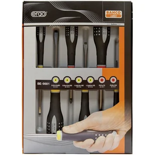BAHCO BHACO 6-częściowy zestaw ergonomicznych wkrętaków, BE-9881 SNA Europe - Śrubokręty - miniaturka - grafika 2