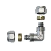 Łączniki, trójniki, kształtki - kolanko 90° 20x20x2 Invena Prov - miniaturka - grafika 1