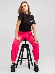 Tommy Hilfiger Spodnie dresowe Tommy Hilfiger DW0DW13821-THW - Spodnie sportowe damskie - miniaturka - grafika 1