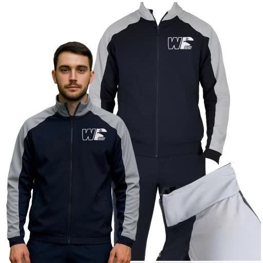 Dres męski komplet sportowy Wojska Polskiego bluza spodnie 503A/MON M