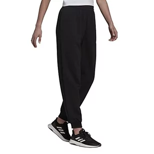 adidas Spodnie damskie, Czarny/czarny, L - Spodnie rowerowe - miniaturka - grafika 1