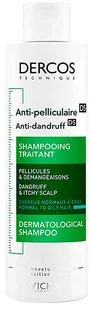 Szampon Vichy Dercos Anti-Dandruff Anti-Greasy Shampoo 200 ml (3337871311278) - Szampony do włosów - miniaturka - grafika 1