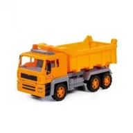 Samochody i pojazdy dla dzieci - Polesie 94841 Samochód wywrotka w siatce - miniaturka - grafika 1