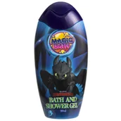 Kosmetyki kąpielowe dla dzieci - Żel pod prysznic i szampon 2w1 dla dzieci3+ Dragons Magic Bath 200ml - miniaturka - grafika 1