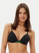 Stroje kąpielowe - Calvin Klein Swimwear Góra od bikini KW0KW02785 Czarny - miniaturka - grafika 1