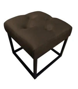 Pufa CHARLIE MG VELVET brązowa - POLECA nas aż 98% klientów - ZAMÓW (91 822 80 56) - Fotele i pufy dla dzieci - miniaturka - grafika 1