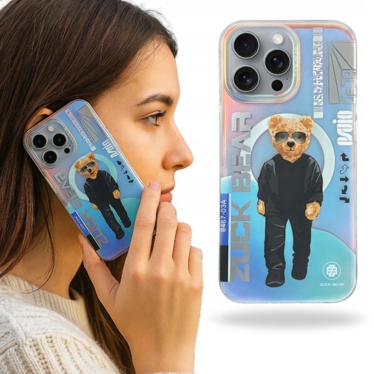Etui Na Telefon Case Zuck Bear Do Iphone 15 Pro Max Plecki Nakładka