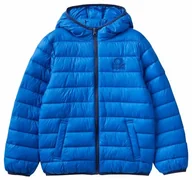 Kurtki i płaszcze dla dziewczynek - United Colors of Benetton Kurtka 2TWDCN025 Kurtka, Bluette 36U, El Dziecko, Bluette 36u - miniaturka - grafika 1