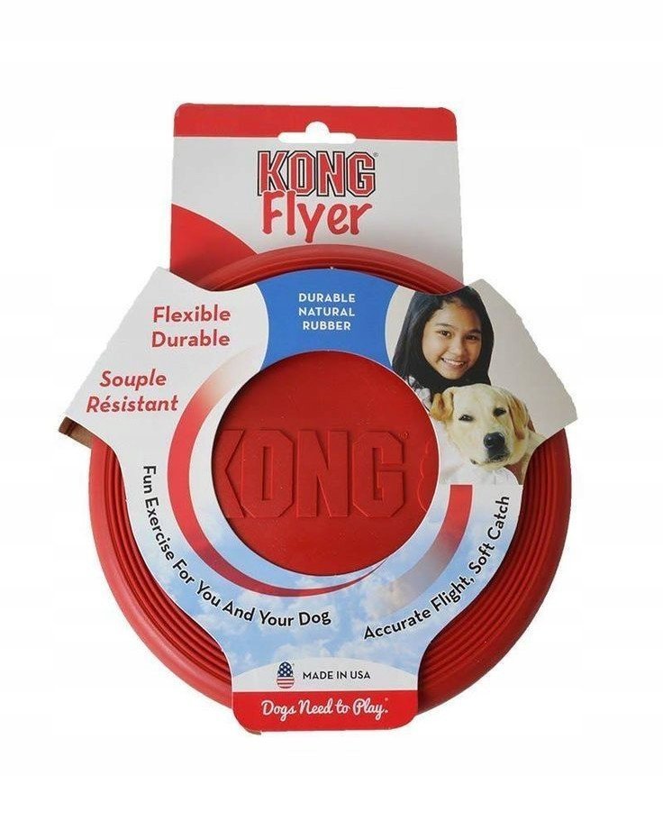 Frisbee DLA PSA ZABAWKA FLYER LATAJĄCY DYSK 23 CM DO APORTOWANIA L 23 cm