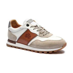 La Martina Skórzane sneakersy RUNNING - Moda i Uroda OUTLET - miniaturka - grafika 1