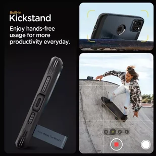 Etui Spigen Tough Armor Mag do MagSafe do iPhone 15 Pro metal slate - Etui i futerały do telefonów - miniaturka - grafika 13