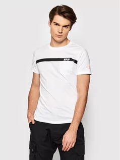 Koszulki męskie - Replay T-Shirt M3426.000.2660 Biały Regular Fit - grafika 1