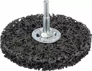 YATO SZCZOTKA TARCZOWA Z TRZPIENIEM 100mm WŁÓKNINA - Materiały ścierne - miniaturka - grafika 1