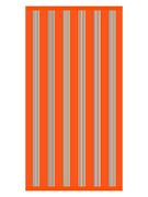 Ręczniki - Le Comptoir de la Plage Ręcznik plażowy "Milong - Orange" w kolorze pomarańczowym - 170 x 90 cm - miniaturka - grafika 1
