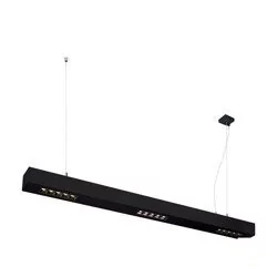 SLV SPOTLINE Q-LINE 1m 4000K wisząca 30° czarna 1000933 - Lampy sufitowe - miniaturka - grafika 1