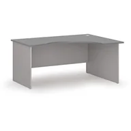 Biurka - Biurko narożne PRIMO GRAY, 1600 x 1200 mm, prawe, szary/grafit - miniaturka - grafika 1