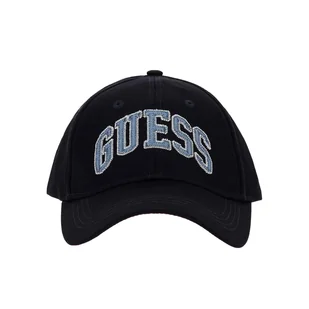 Męska Czapka z daszkiem GUESS BASEBALL LLOGO PATCH M3RZ01WF8V0-G7V2 – Granatowy - Czapki męskie - miniaturka - grafika 1
