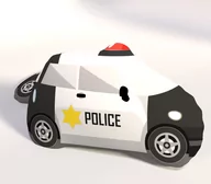 Kołdry i poduszki dla dzieci - Poduszka przytulanka 168 policja - miniaturka - grafika 1