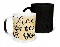 Kubki - KUBEK MAGICZNY Z NADRUKIEM-PREZENT URODZINOWY RÓŻNE WZORY DO WYBORU+IMIĘ - miniaturka - grafika 1