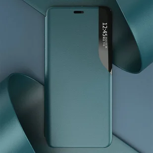 Eco Leather View Case elegancki futerał etui z klapką i funkcją podstawki iPhone 13 czerwony - Etui i futerały do telefonów - miniaturka - grafika 10