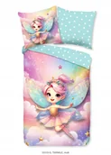 Pościel dla dzieci - Pościel Bawełniana 135X200 Błyszcząca Wróżka Dla Dziecka - miniaturka - grafika 1
