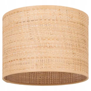 Abażur Rattan Klosz Do Lampy Wiszącej Stojącej Ratan Boho - Oprawy, klosze i abażury - miniaturka - grafika 1