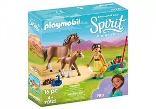 Playmobil zestaw figurek Pru z koniem i źrebakiem - Figurki dla dzieci - miniaturka - grafika 1