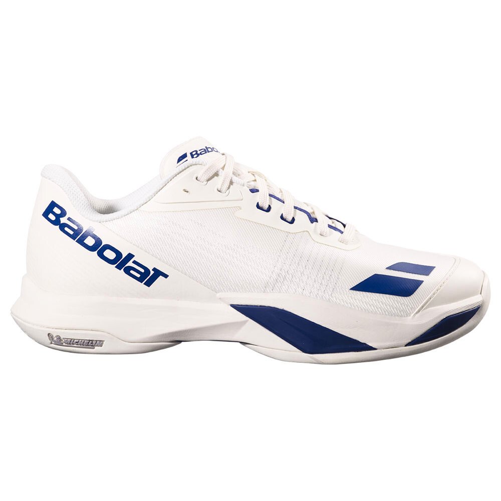 Męskie buty tenisowe Babolat Jet Mach 4 All Court Men Cream/Dark Blue EUR 44,5