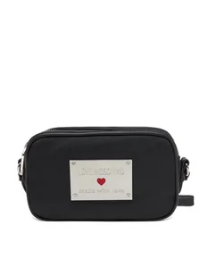 LOVE MOSCHINO Torebka JC4204PP1MLN100A Czarny - Torebki damskie - miniaturka - grafika 1